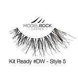 ModelRock Lashes #DW Style 5 - SOROS MŰSZEMPILLA 100% NATURAL