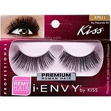 KISS I Envy  Premium Au Naturale 04 Lashes - 100% TERMÉSZETES PRÉMIUM MINŐSÉGŰ SOROS MŰSZEMPILLA