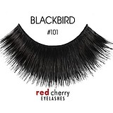 Red Cherry SOROS MŰSZEMPILLA 100% EMBERI HAJBÓL - Glamour/Dramatic 101 BLACKBIRD