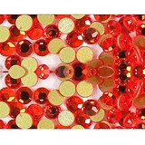 BF COSMETICS Orange-Red Crystals 2540 pcs - 1,9 mm - 2,9 mm - KRISTALI NARANČASTE/CRVENE BOJE  