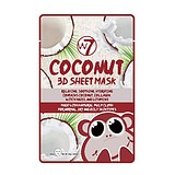 W7 COSMETICS Coconut 3D Sheet Mask - NYUGTATÓ HIDRATÁLÓ RELAX MASZK