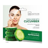 IDC COLOR Facial Mask With Cucumber - UBORKÁS FÁTYOLMASZK