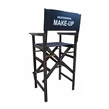 MAKEUP CHAIR MOBIL with LOGO seat height 73 cm 